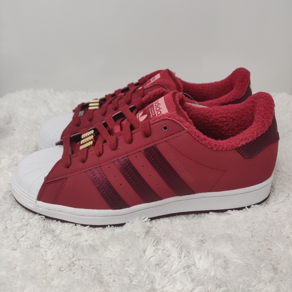 new burgundy adidas